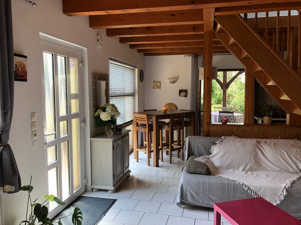 Gite Le Pin - vue intérieure salon